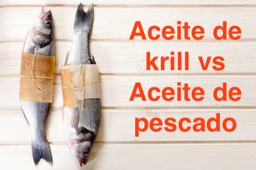 Aceite de krill vs el aceite de pescado