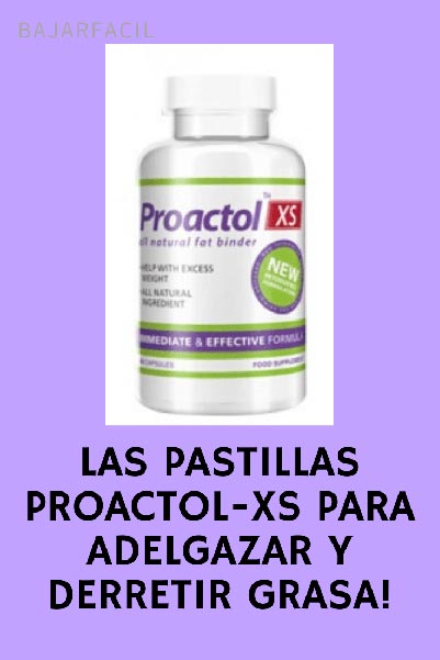 proactol xs aglutinante de grasa